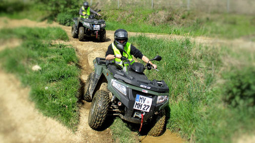 Quad Kombitour Onroad und Offroad