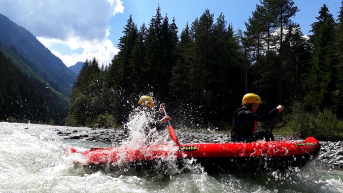 Iller Rafting Klassiker im Allgäu